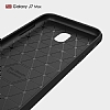 Eiroo Carbon Shield Samsung Galaxy J7 Max Ultra Koruma Siyah Klf - Resim: 1