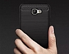 Eiroo Carbon Shield Samsung Galaxy J7 Prime / J7 Prime 2 Ultra Koruma Dark Silver Klf - Resim: 5