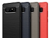 Eiroo Carbon Shield Samsung Galaxy Note 8 Ultra Koruma Dark Silver Klf - Resim: 4