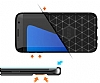 Eiroo Carbon Shield Samsung Galaxy S7 edge Ultra Koruma Lacivert Klf - Resim: 6