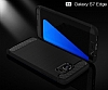 Eiroo Carbon Shield Samsung Galaxy S7 edge Ultra Koruma Lacivert Klf - Resim: 1