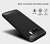 Eiroo Carbon Shield Samsung Galaxy S8 Plus Ultra Koruma Lacivert Klf - Resim: 4