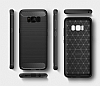 Eiroo Carbon Shield Samsung Galaxy S8 Plus Ultra Koruma Lacivert Klf - Resim: 6