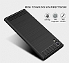 Eiroo Carbon Shield Sony Xperia XA1 Sper Koruma Siyah Klf - Resim: 3