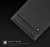 Eiroo Carbon Shield Sony Xperia XA1 Sper Koruma Siyah Klf - Resim: 6