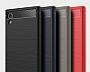 Eiroo Carbon Shield Sony Xperia XA1 Sper Koruma Siyah Klf - Resim: 8