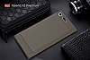 Eiroo Carbon Shield Sony Xperia XZ Premium Ultra Koruma Dark Silver Klf - Resim: 5