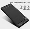 Eiroo Carbon Shield Sony Xperia XZ Sper Koruma Siyah Klf - Resim: 1