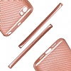 Eiroo Carbon Thin Xiaomi Mi 5 Ultra nce Rose Gold Silikon Klf - Resim: 4