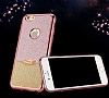 Eiroo Caseology iPhone 6 / 6S Simli Rose Gold + Gold Silikon Klf - Resim: 2