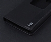 LG L80 Gizli Mknatsl Pencereli Pembe Klf - Resim: 1