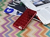 Eiroo Checker iPhone 6 / 6S Metalik Krmz Silikon Klf - Resim: 2