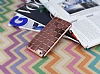 Eiroo Checker iPhone 6 Plus / 6S Plus Metalik Rose Gold Silikon Klf - Resim: 2