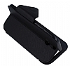 Eiroo Clasps HTC One M8 Standl Pencereli Mor Deri Klf - Resim: 1