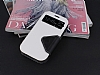 Eiroo Clasps Samsung Galaxy S3 / S3 Neo Standl Pencereli Beyaz Deri Klf - Resim: 2