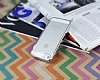 iPhone SE / 5 / 5S Silver Kenarl effaf Silikon Klf - Resim: 1
