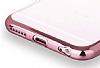 iPhone 6 / 6S Rose Gold Kenarl effaf Silikon Klf - Resim: 2