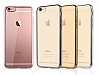 iPhone 6 / 6S Rose Gold Kenarl effaf Silikon Klf - Resim: 7