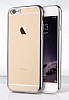iPhone 6 / 6S Silver Kenarl effaf Silikon Klf - Resim: 2
