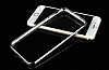 iPhone 6 / 6S Silver Kenarl effaf Silikon Klf - Resim: 1