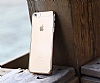 iPhone 6 Plus / 6S Plus Gold Kenarl effaf Silikon Klf - Resim: 4