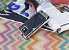 Samsung i9100 Galaxy S2 Silver Kenarl effaf Silikon Klf - Resim: 2