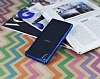 Sony Xperia Z2 Mavi Kenarl effaf Silikon Klf - Resim: 1