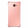 Eiroo Color Thin Samsung Galaxy A7 2016 Rose Gold Rubber Klf - Resim: 2