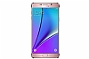 Eiroo Color Thin Samsung Galaxy Note 5 Rose Gold Rubber Klf - Resim: 2