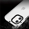 Eiroo Contrast iPhone 13 Siyah Silikon Klf - Resim: 9