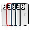 Eiroo Contrast iPhone 13 Pro Max Yeil Silikon Klf - Resim: 1