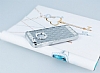 Eiroo Dashy iPhone SE / 5 / 5S Silver Tal effaf Silikon Klf - Resim: 2