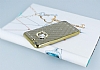 Eiroo Dashy iPhone 6 / 6S Gold Tal effaf Silikon Klf - Resim: 2