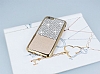 Eiroo Duxal iPhone 6 / 6S Gold Kenarl Tal Gold Silikon Klf - Resim: 1