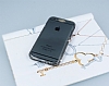 Eiroo Edges Glow iPhone 6 / 6S Ik Sensrl Tal effaf Siyah Silikon Klf - Resim: 2