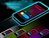 Eiroo Edges Glow iPhone 6 / 6S Ik Sensrl Tal effaf Siyah Silikon Klf - Resim: 1