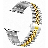 Eiroo Elegant Apple Watch Gold Metal Kordon 42 44 45 49 mm - Resim: 1