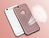 Eiroo Flashy iPhone 6 / 6S Metalik Rose Gold Silikon Klf - Resim: 1