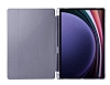 Eiroo Fold Samsung Galaxy Tab S9 / Tab S9 FE Kalemlikli Standl Gri Klf - Resim: 1