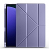 Eiroo Fold Samsung Galaxy Tab S9 / Tab S9 FE Kalemlikli Standl Mor Klf - Resim: 3