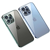 Eiroo Gbox iPhone 13 Kamera Korumal Silver Mat Silikon Klf - Resim: 3