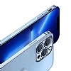 Eiroo Gbox iPhone 13 Kamera Korumal Silver Mat Silikon Klf - Resim: 4