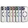 Eiroo Gbox iPhone 11 Pro Max Macsafe zellikli Kamera Korumal Rose Gold Silikon Klf - Resim: 5