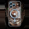 Eiroo Gbox iPhone 15 Magsafe zellikli Kamera Korumal Silver Silikon Klf - Resim: 1