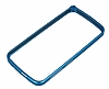 Eiroo General Mobile Discovery Metal Bumper ereve Mavi Klf - Resim: 3