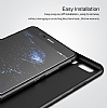 Eiroo Ghost Thin Huawei P10 Ultra nce effaf Siyah Rubber Klf - Resim: 2