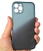 Eiroo Ghost Thin iPhone 13 Ultra nce Beyaz Rubber Klf - Resim: 2