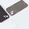 Eiroo Ghost Thin iPhone 14 Plus Ultra nce effaf Beyaz Rubber Klf - Resim: 2