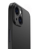 Eiroo Ghost Thin iPhone 14 Plus Ultra nce effaf Siyah Rubber Klf - Resim: 5