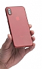 Eiroo Ghost Thin iPhone XS Max Ultra nce Krmz Rubber Klf - Resim: 2